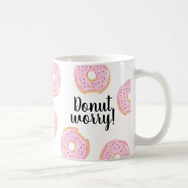 Funny Donut Coffee Mug (Right)