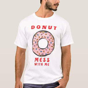 Funny Donut Design T-Shirt