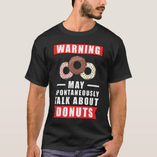 Funny Donut Design T-Shirt