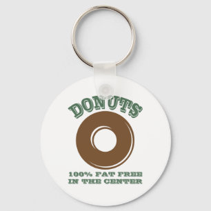 Funny Donut Keychain