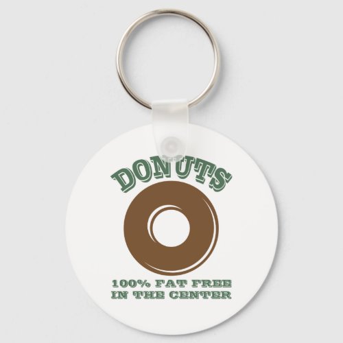 Funny Donut Keychain