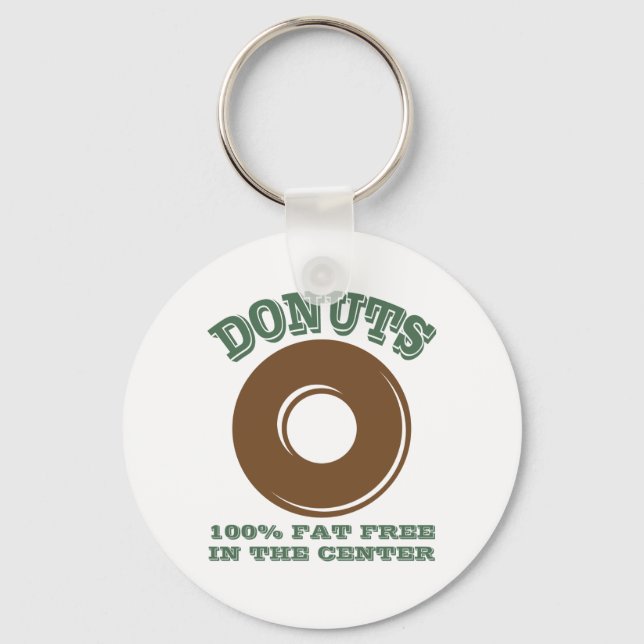 Funny Donut Keychain (Front)