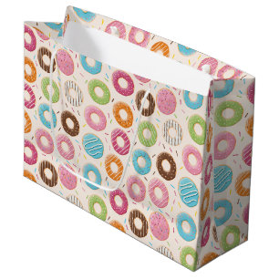 Funny Donut Large Gift Bag