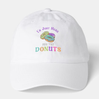 Funny Donut Lover Quote Hat