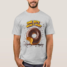 Funny Donut – One Bite Won’t Hurt T-Shirt