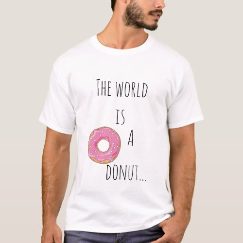 Funny Donut T_Shirt