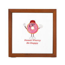 Funny Donut T-Shirt – Donut Worry Be Happy Gift