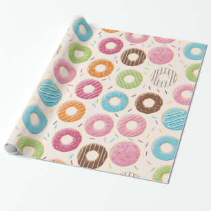 Funny Donut Wrapping Paper