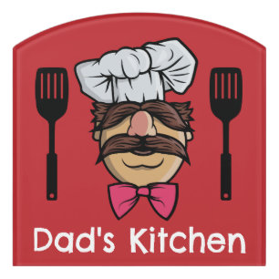 Funny Door And Wall Cooks Sign