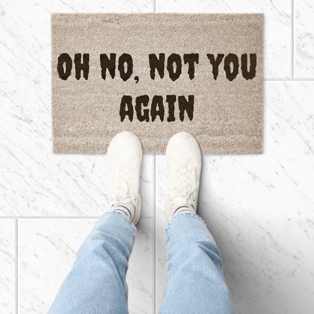 Funny door mats (Insitu)