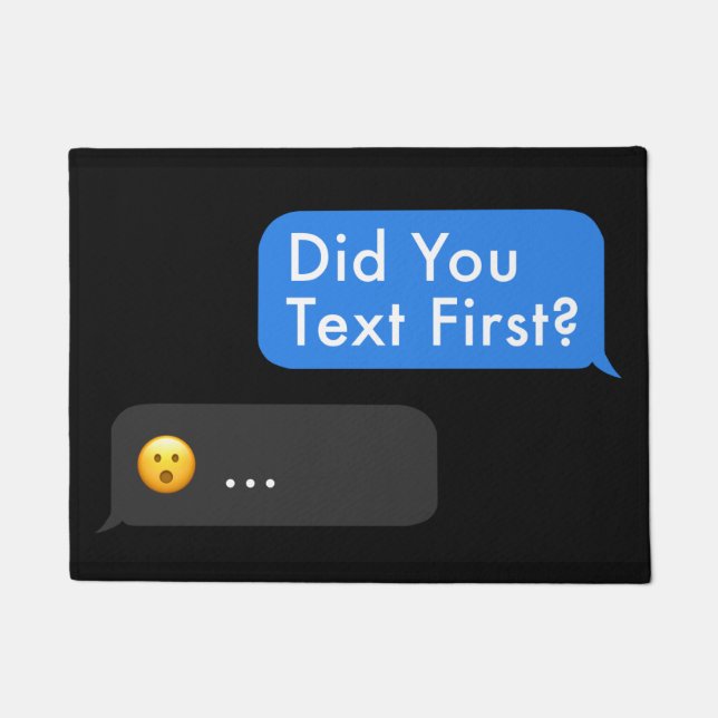 Funny Doormat - The Unwelcome Mat (Front)