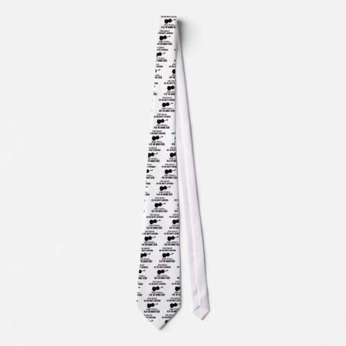 Funny double bass designs tie