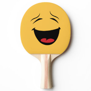 Funny Double Sided Happy Sad Ping Pong Bat Ping-Pong Paddle