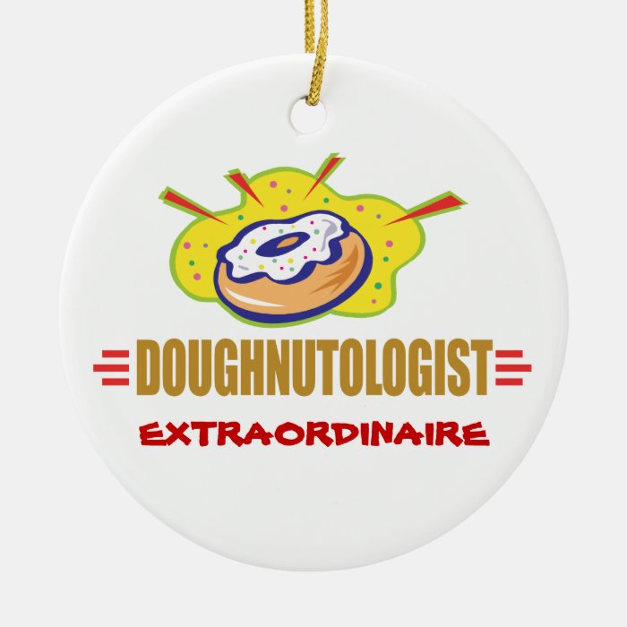 Funny Doughnut Ornaments