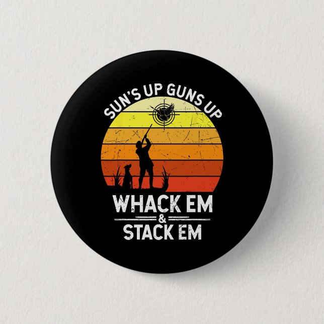 Funny Dove Hunting - Dove Hunting Season  Button (Front)
