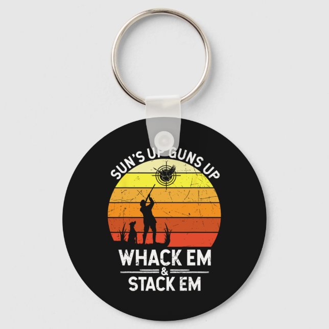 Funny Dove Hunting - Dove Hunting Season  Keychain (Front)