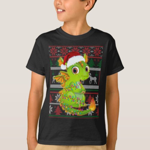 Funny Dragon Lover Ugly Christmas Sweater Gift