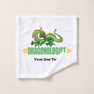 Funny Dragon Lover Wash Cloth