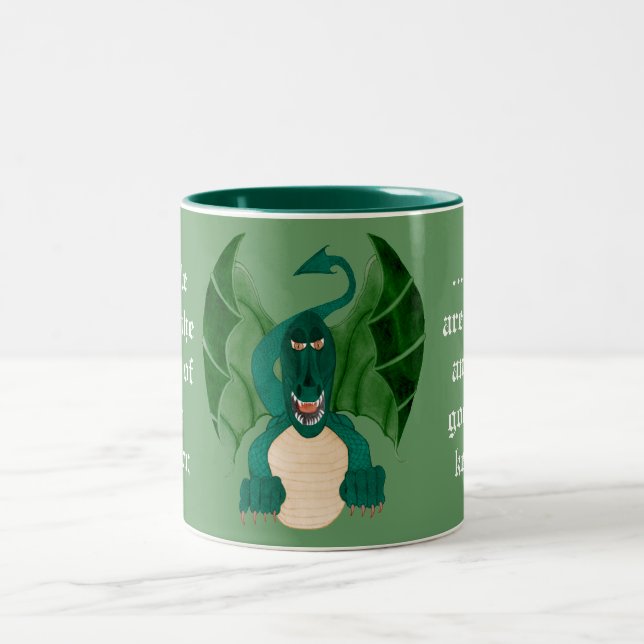 Funny Dragon Mug (Center)