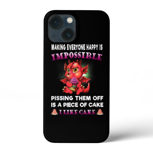 Funny Dragon Shirt Women Making Everyone Happy Is  iPhone 13 Mini Case