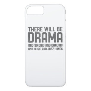 Funny Drama Singing Dancing Broadway Theater iPhone 8/7 Case