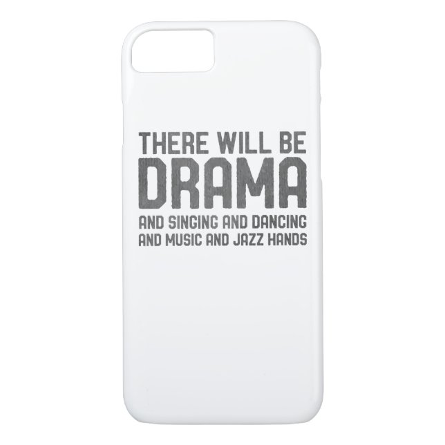 Funny Drama Singing Dancing Broadway Theater Case-Mate iPhone Case (Back)