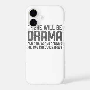 Funny Drama Singing Dancing Broadway Theater iPhone 17 Case