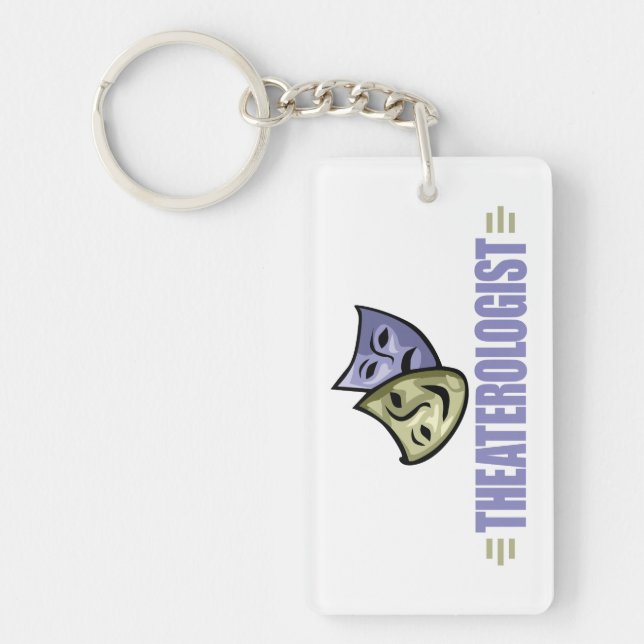 Funny Drama Theater Keychain (Front)