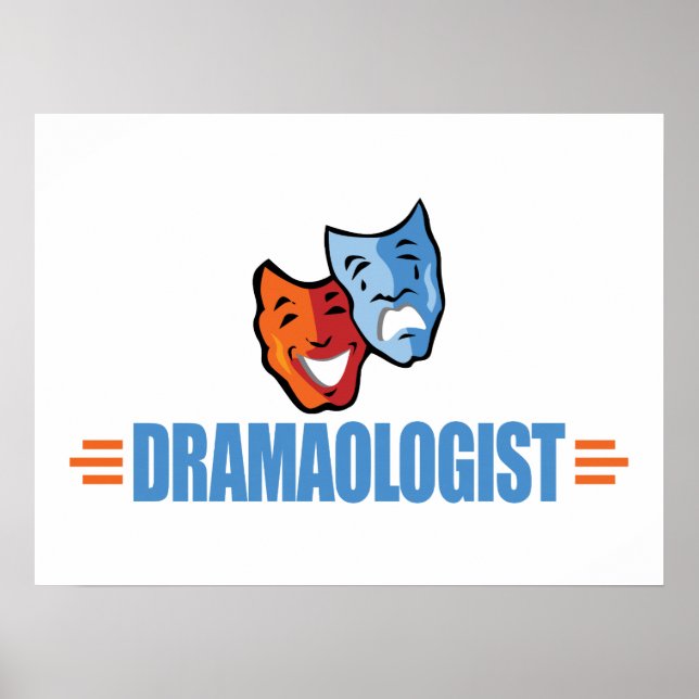 Funny Drama Theater Poster (Front)