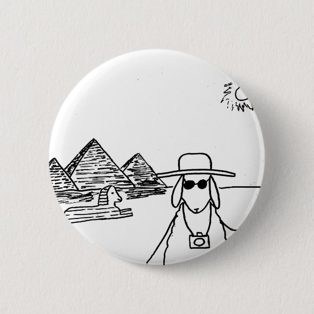 Funny drawings button (Front)