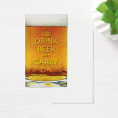 Funny drink beer and carry on (Desk)
