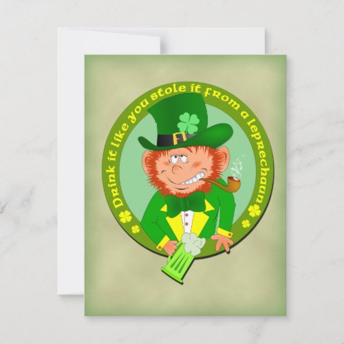 Drink It Like You Stole It Invitation