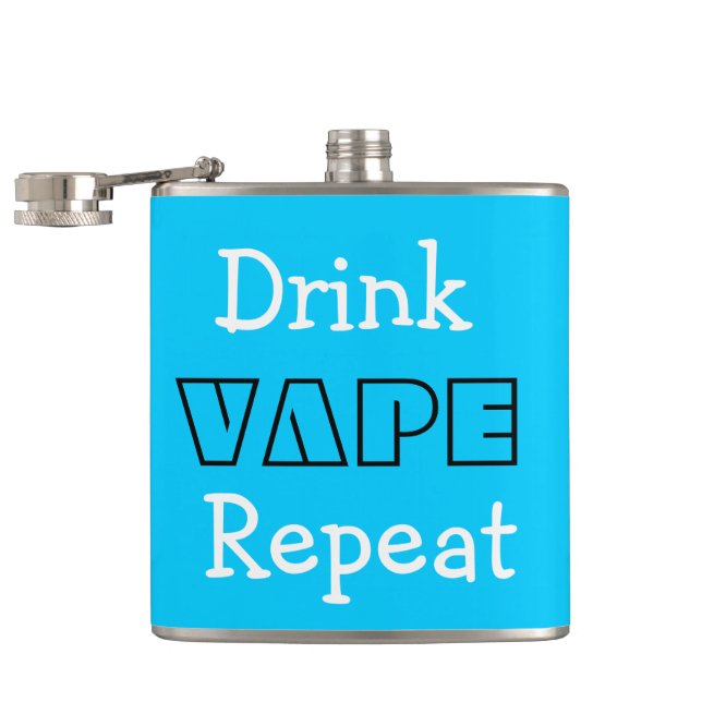 Funny Drink Vape Repeat Flask (Opened)