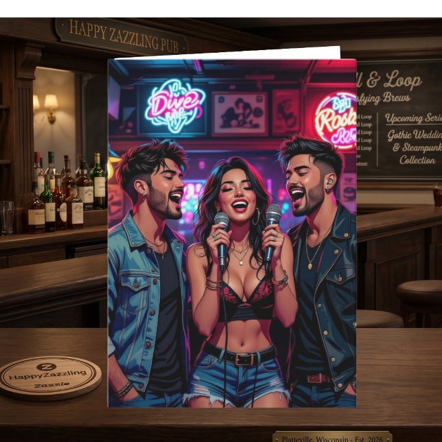 Funny Drinking Humor Birthday  Card (Creator Uploaded)