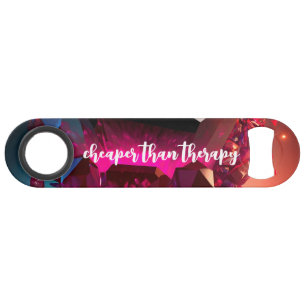 Funny Drinking Quote Abstract Underwater Crystals Bar Key