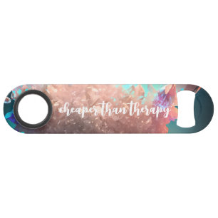 Funny Drinking Quote Abstract Underwater Crystals Bar Key