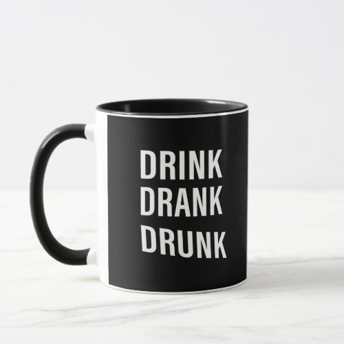 Funny drinking sayings about whiskey drinker mug