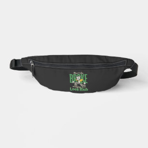 Funny Drip Dog Money Quote Fanny Pack
