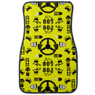 Funny Driving Instructor Gift Car Floor Mat