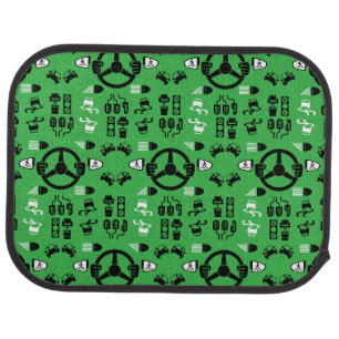 Funny Driving Instructor Gift Car Floor Mat