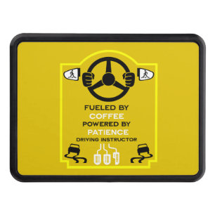 Funny Driving Instructor Gift Hitch Cover