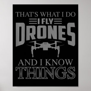 Funny Drone Art For Men Women Boys Drone Racing Dr Poster