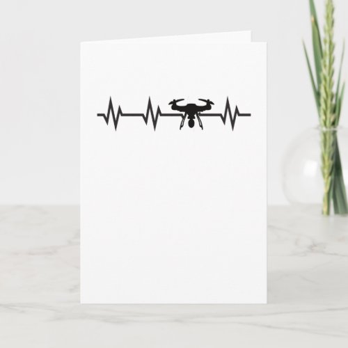 Funny Drone Pilot Gifts Drone Lover Quadcopter FPV Card
