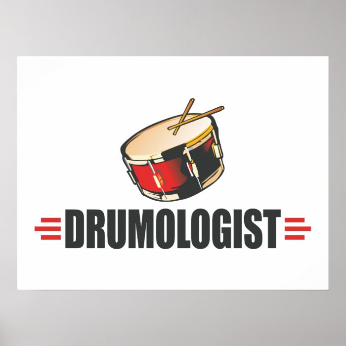 Funny Drum Posters