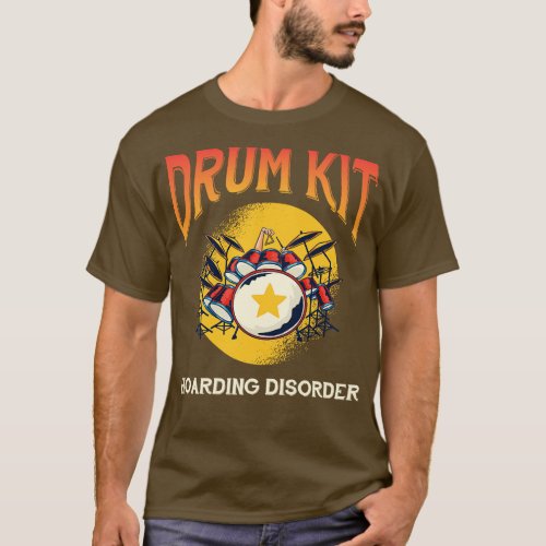 Funny Drumkit and Drums Design Retro Percussion Dr T_Shirt