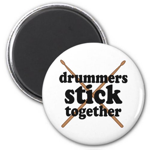 Funny Drummer Magnet