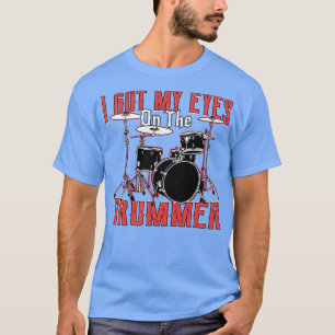 Funny Drummer Musician And Drum Lover Gift Idea 1  T-Shirt