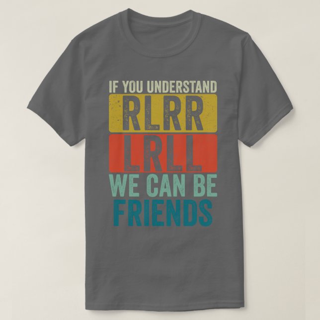 Funny Drummer Paradiddle Retro Drumming Drum Set 2 T-Shirt (Design Front)
