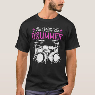 Funny Drumming Gifts Drummer Percussionist Men Kid T-Shirt