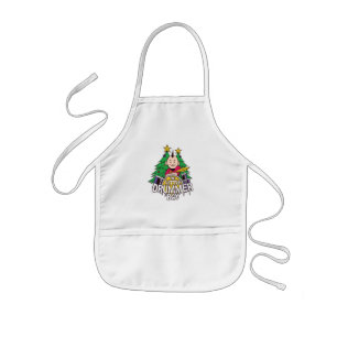Funny Drums Christmas Design For Drummer Boy Kids' Apron